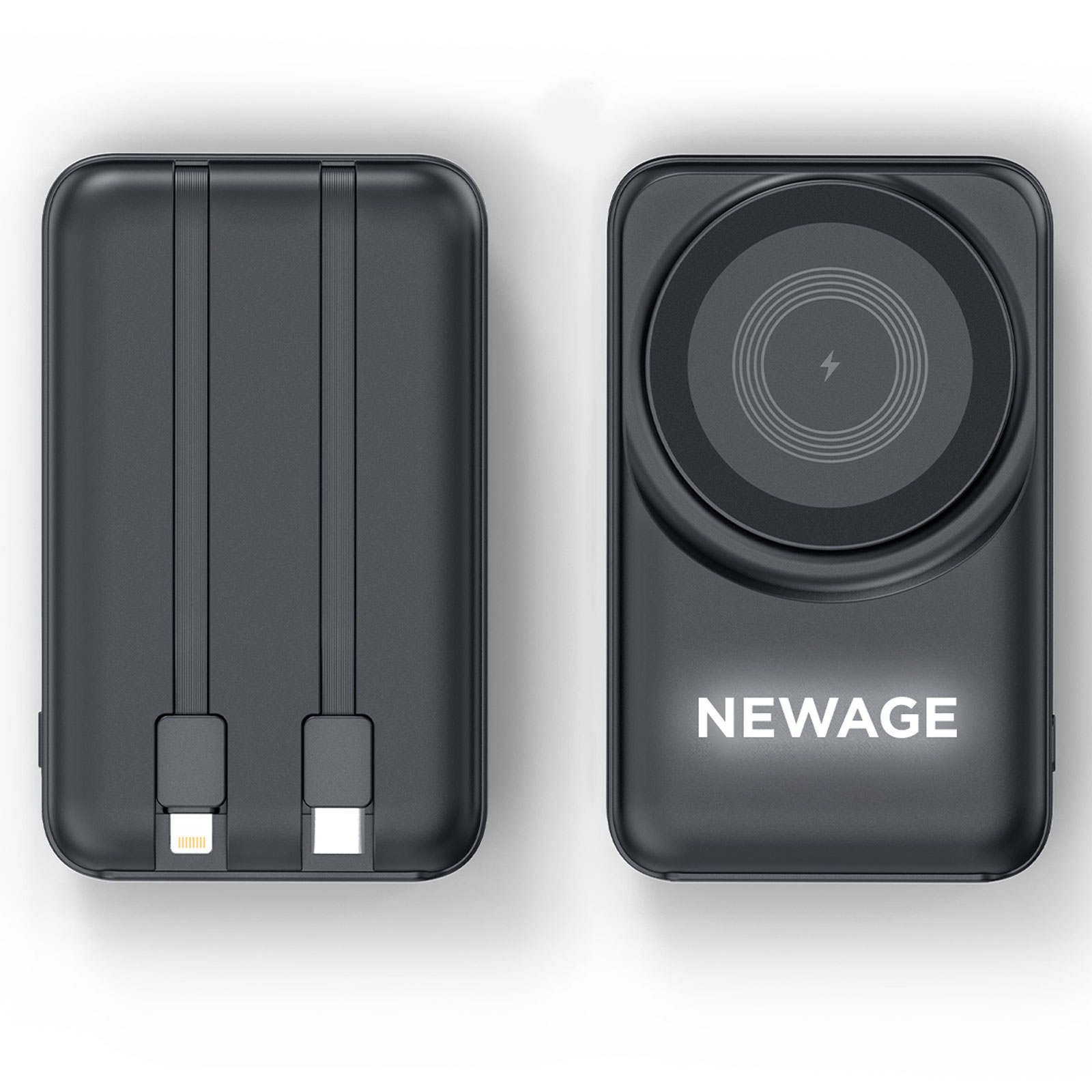 KÜÇÜKLER 10.000 MAH SİYAH MAGSAFE & WIRELESS POWERBANK