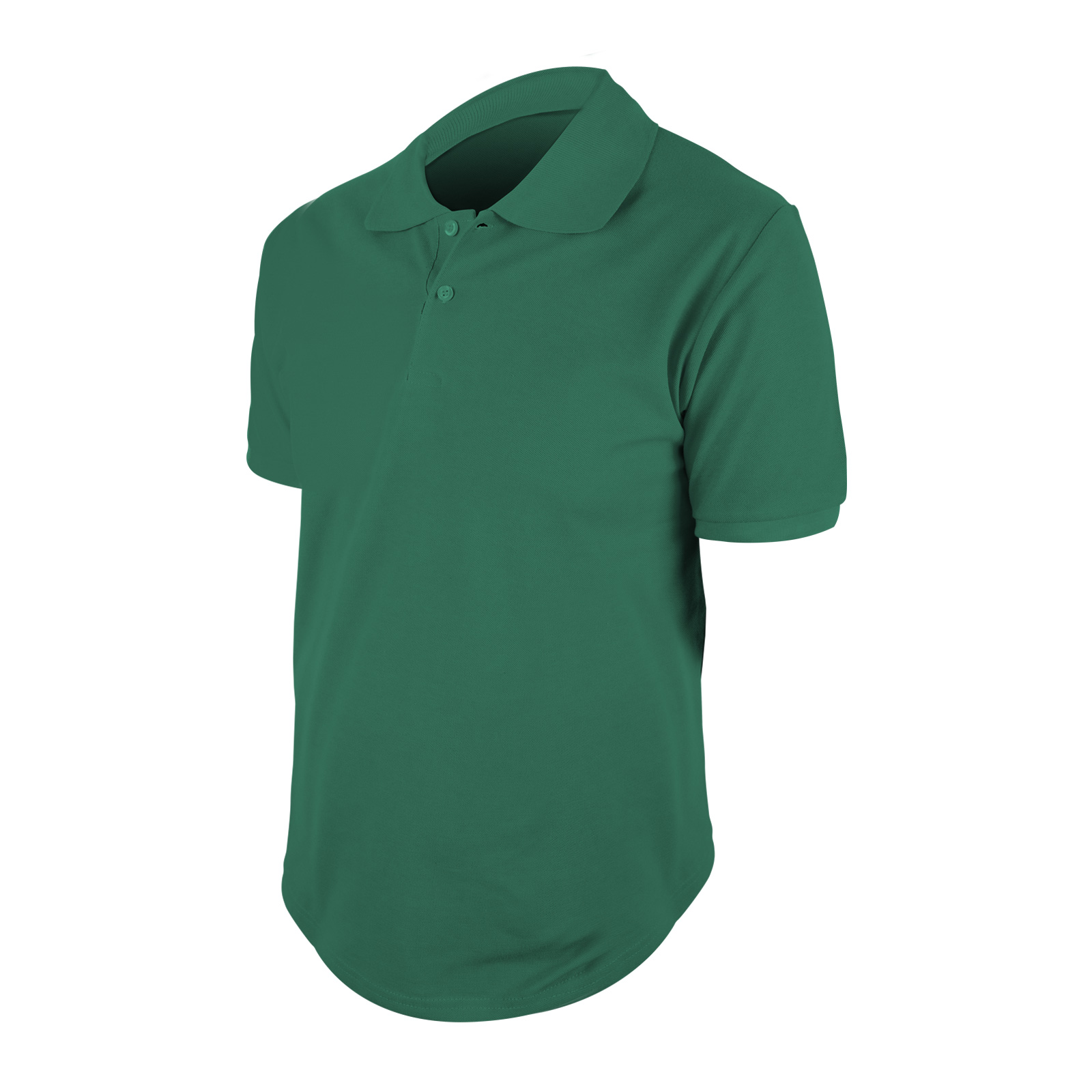 BEGONYA KOYU YEŞİL L POLO YAKA TİŞÖRT