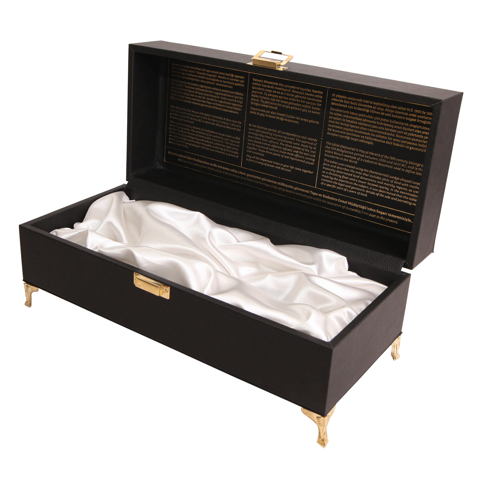 KUTU 7 KİLİTLİ KUTU AHŞAP KASA TERMO DERİ SIVAMA