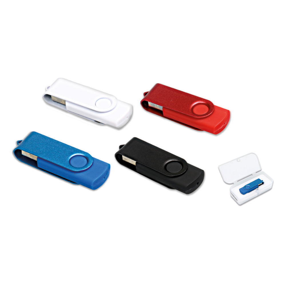 EŞREFOĞULLARI SİYAH DÖNER KAPAKLI USB BELLEK (16 GB)
