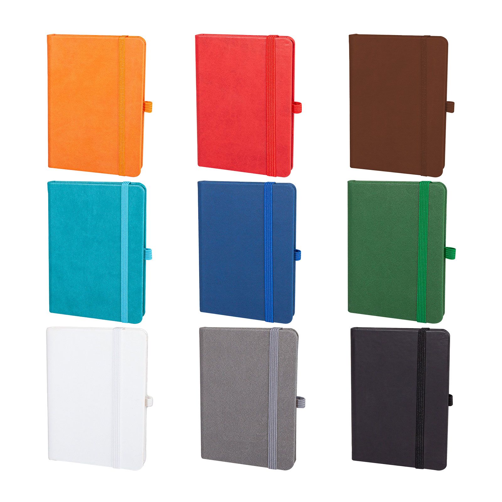 İNCEK KAHVERENGİ TARİHSİZ DEFTER (9X14 CM)