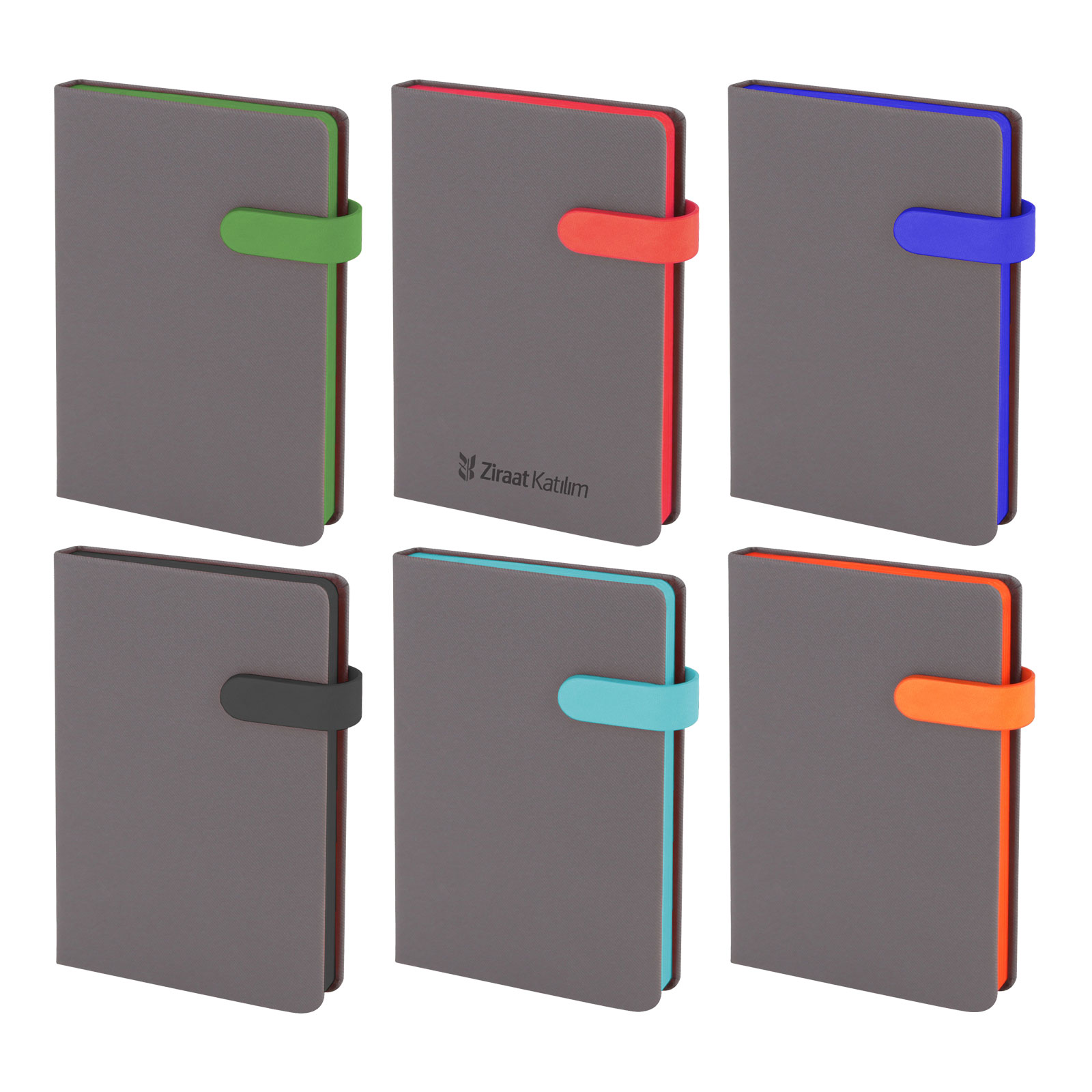 ORAN TURKUAZ TARİHSİZ DEFTER (13X21 CM)