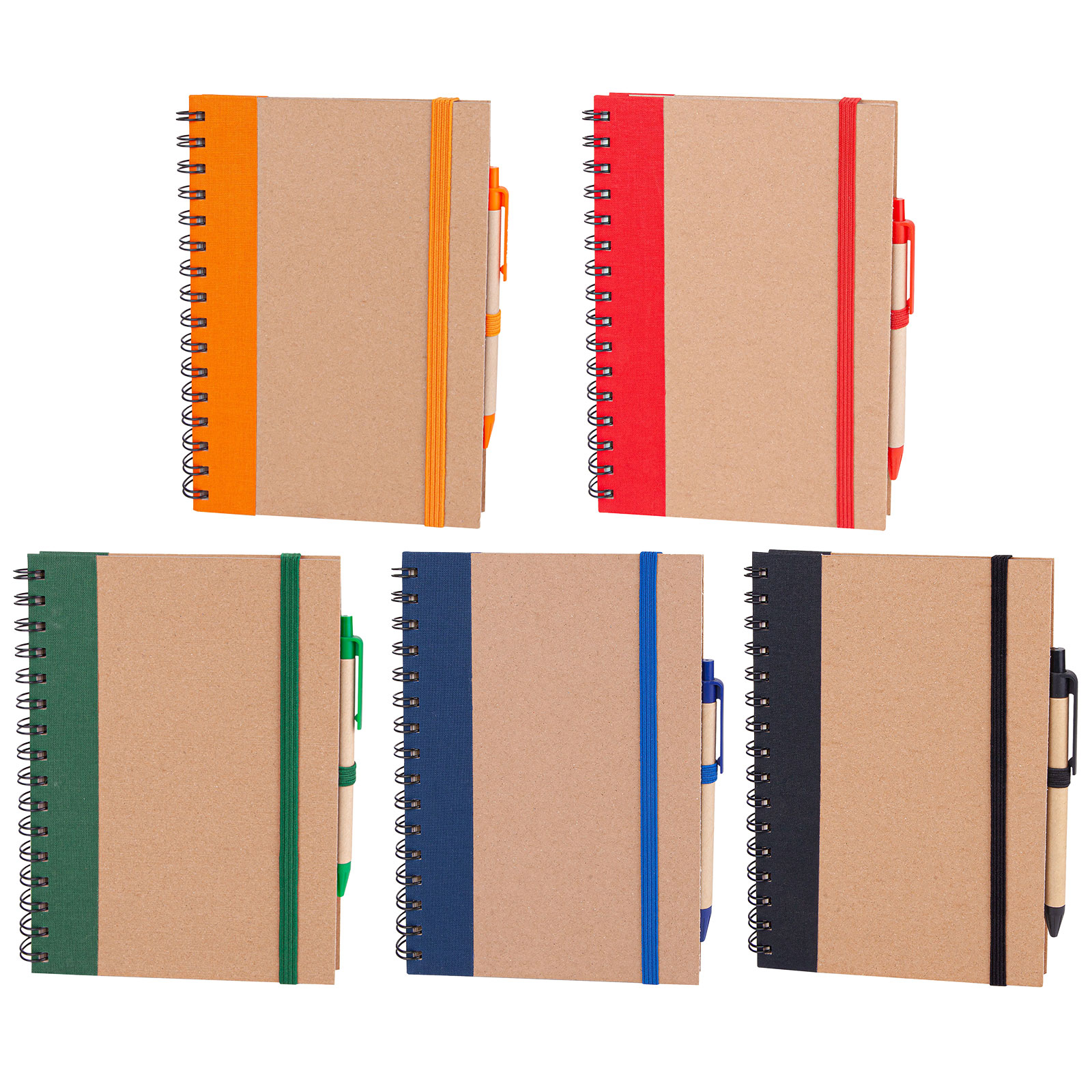 PURSAKLAR SİYAH SPİRALLİ TARİHSİZ DEFTER (15X21 CM)