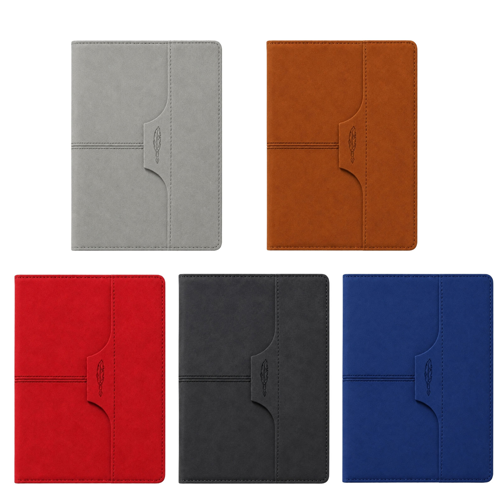 ATAKULE SİYAH TARİHSİZ DEFTER (15X21 CM)