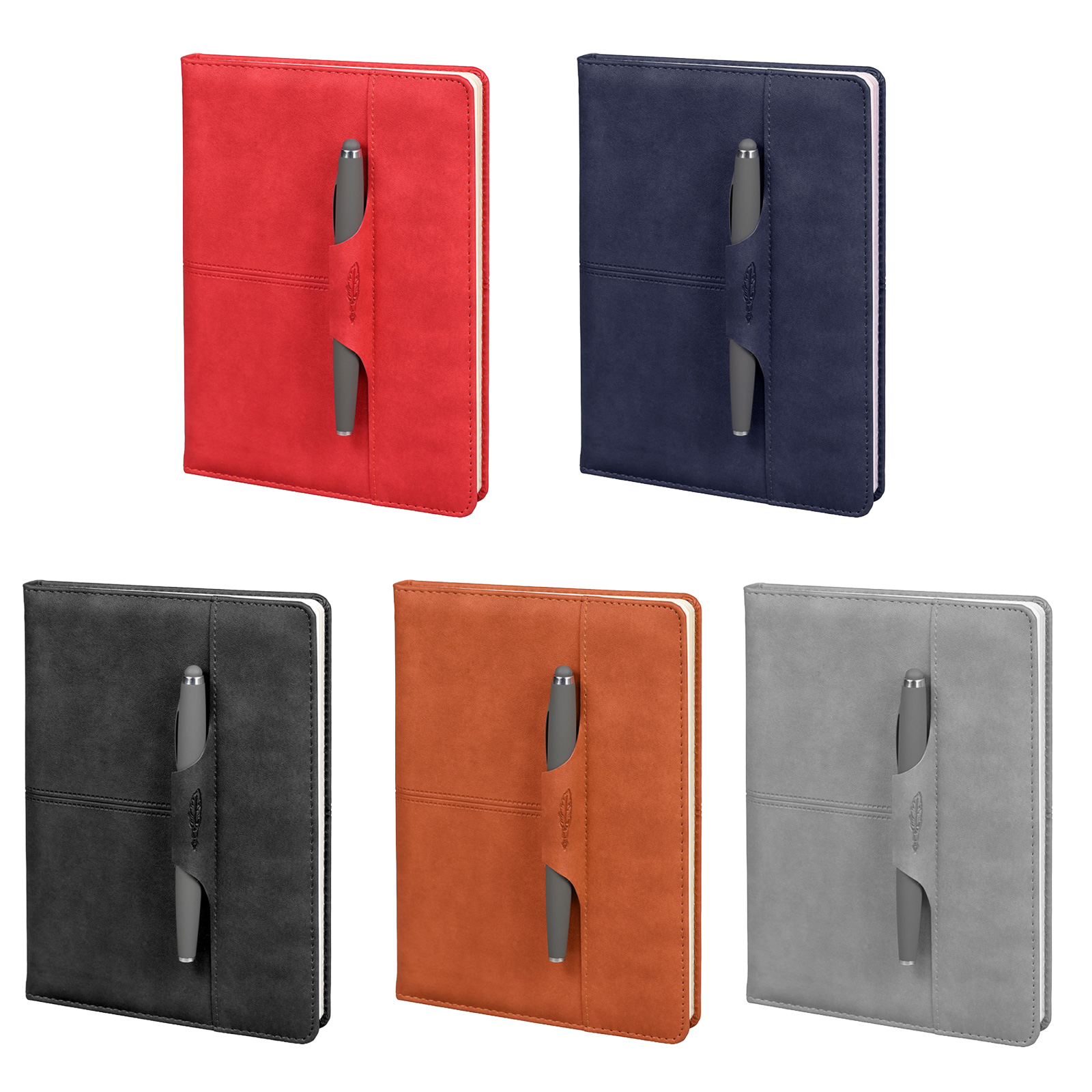 ATAKULE SİYAH TARİHSİZ DEFTER (15X21 CM)