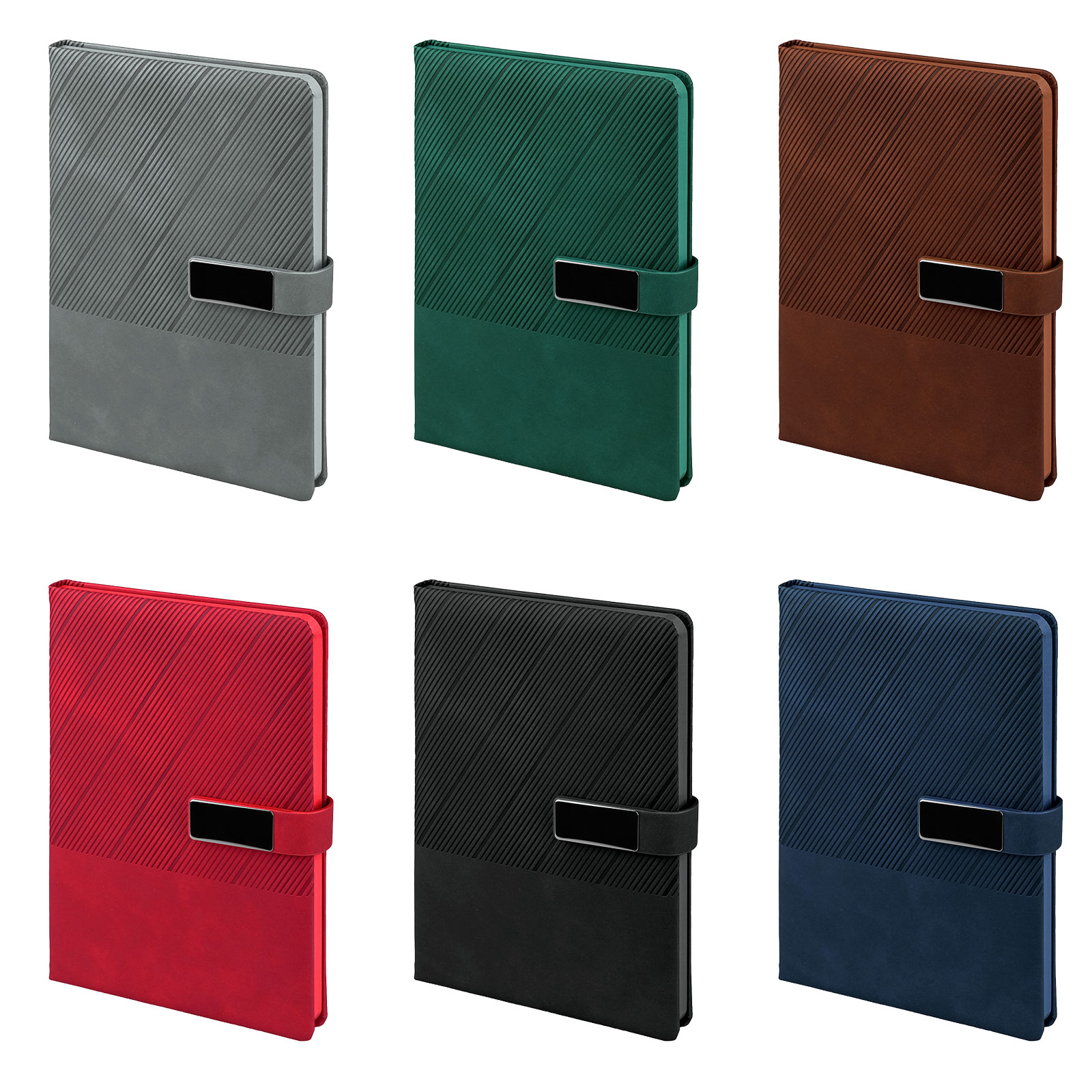 KAVAKLIDERE GRİ TARİHSİZ DEFTER (15X21 CM)