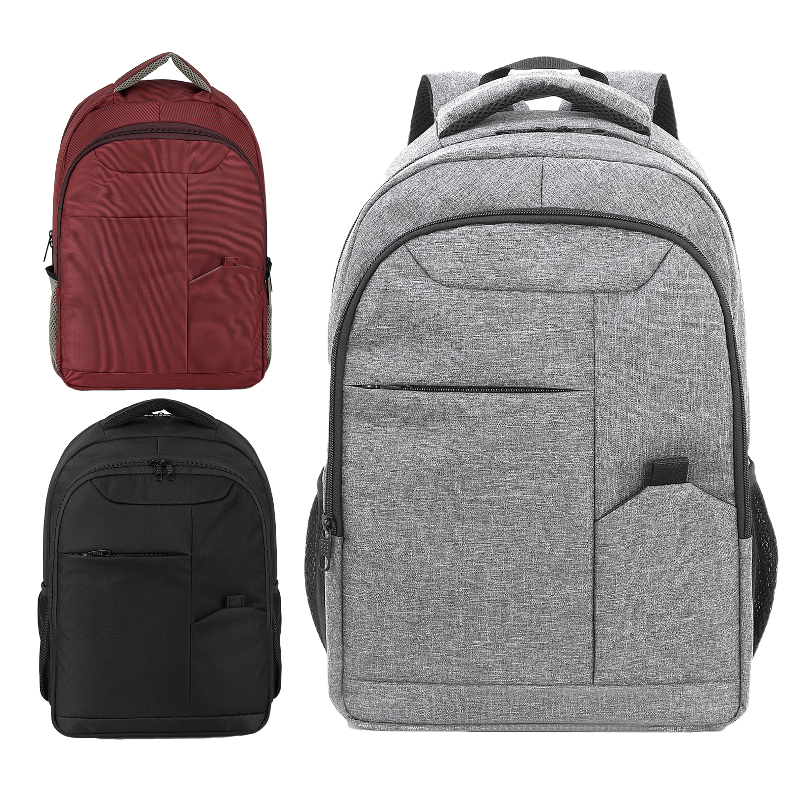 GÖÇ SİYAH LAPTOP BÖLMELİ SIRT ÇANTASI