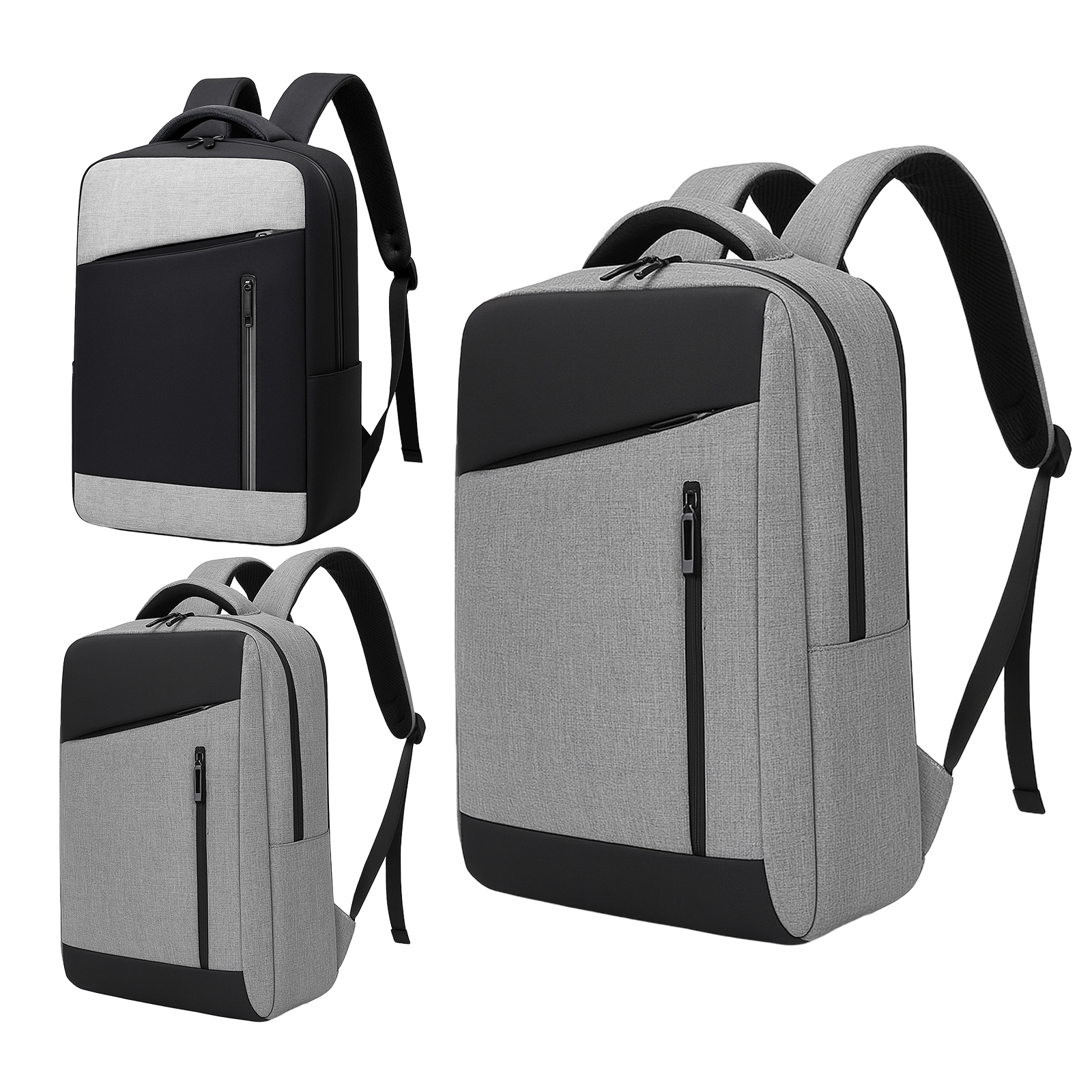 DAĞARCIK SİYAH LAPTOP BÖLMELİ SIRT ÇANTASI