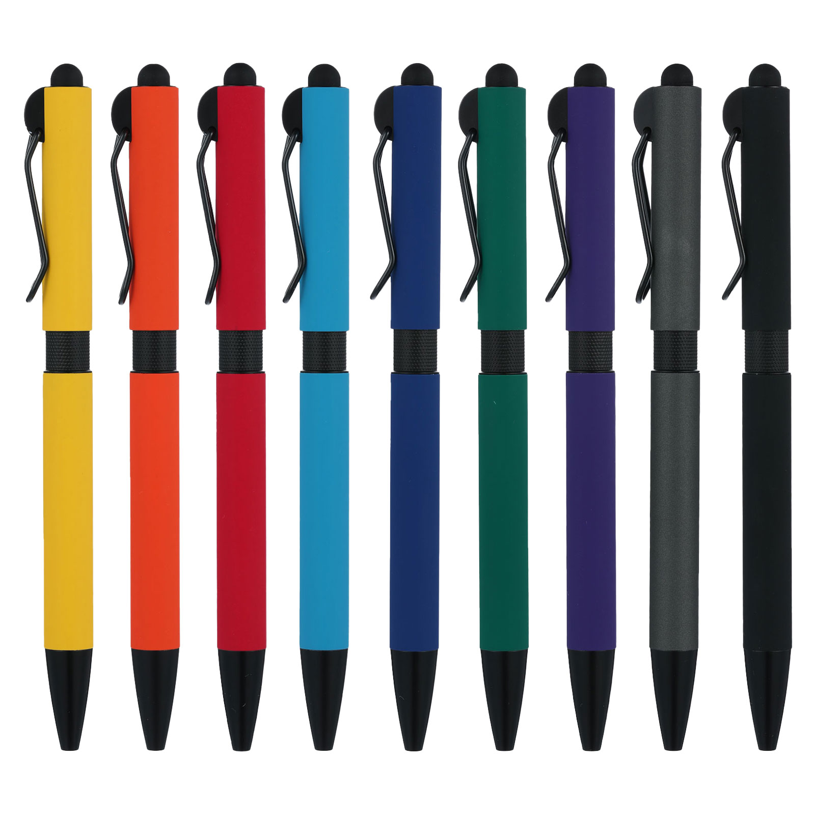 İSPİR SİYAH METAL TÜKENMEZ KALEM