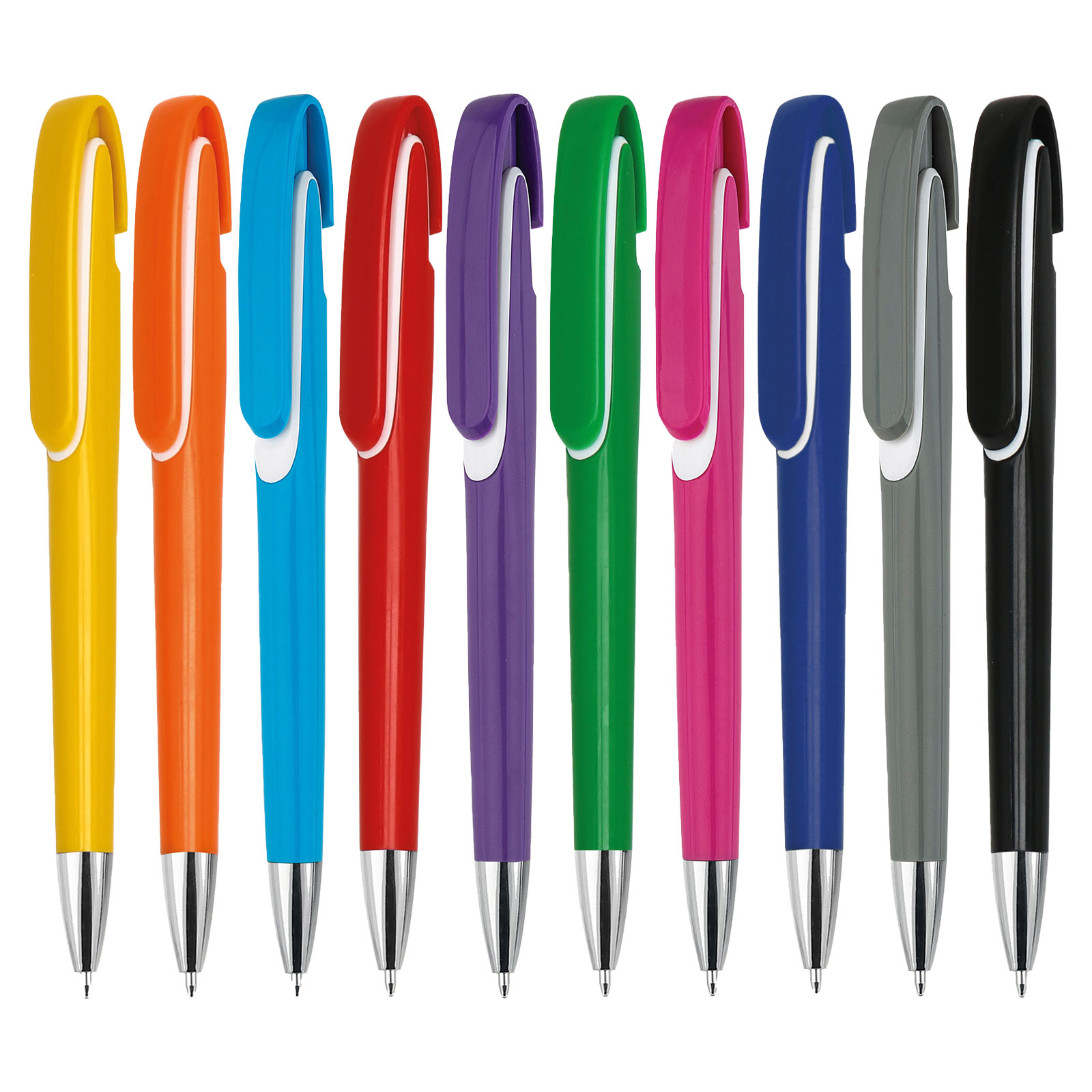 ÇUKURCA GRİ PLASTİK TÜKENMEZ KALEM