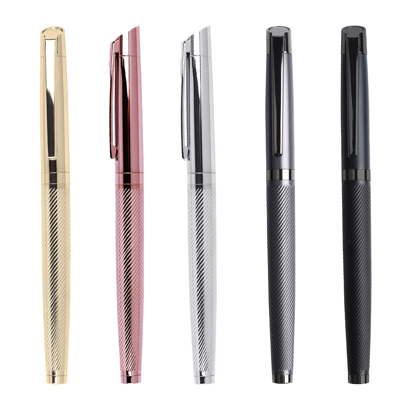 DÜZİÇİ FÜME METAL ROLLER KALEM 