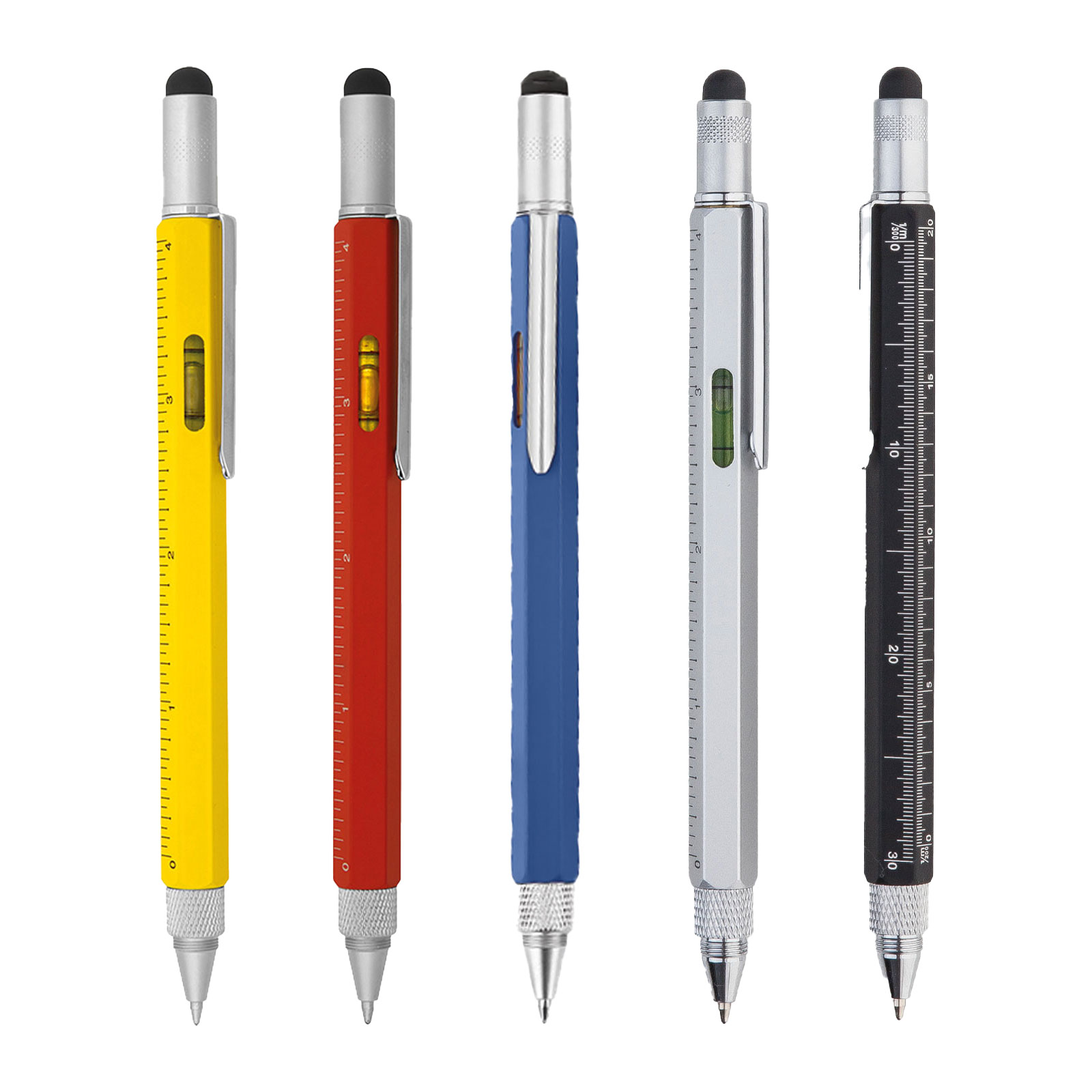 ORTA GÜMÜŞ SU TERAZİLİ METAL TÜKENMEZ MÜHENDİS KALEM