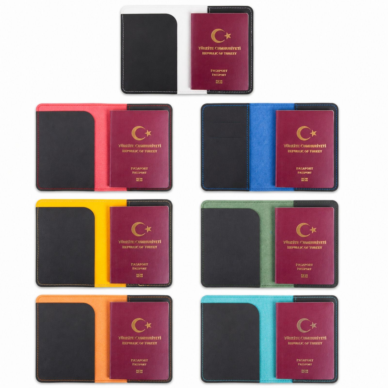 PASAPORTLUK BEYAZ DERİ