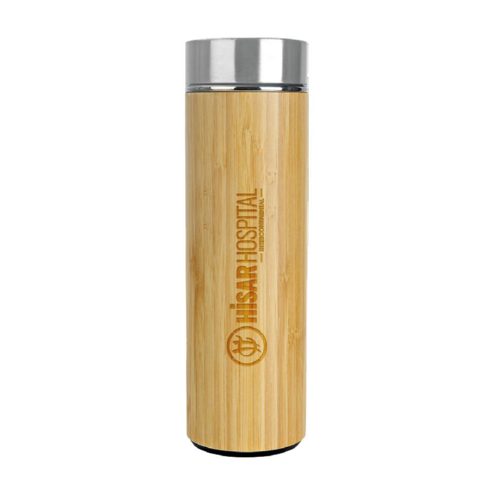 İZNİK 500 ML  BAMBU ÇELİK TERMOS