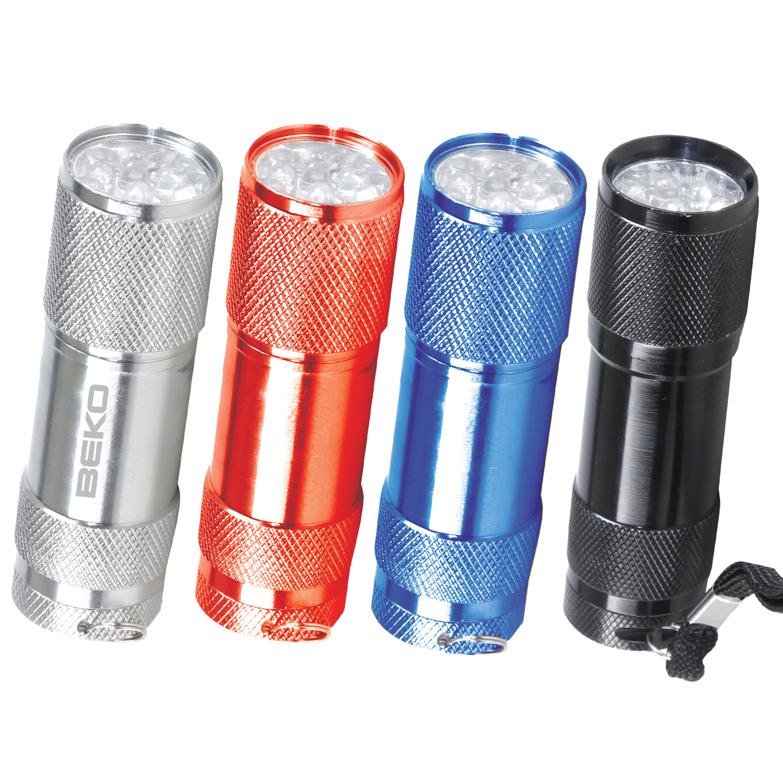 İSPİNOZ SİYAH 9 LED EL FENERİ