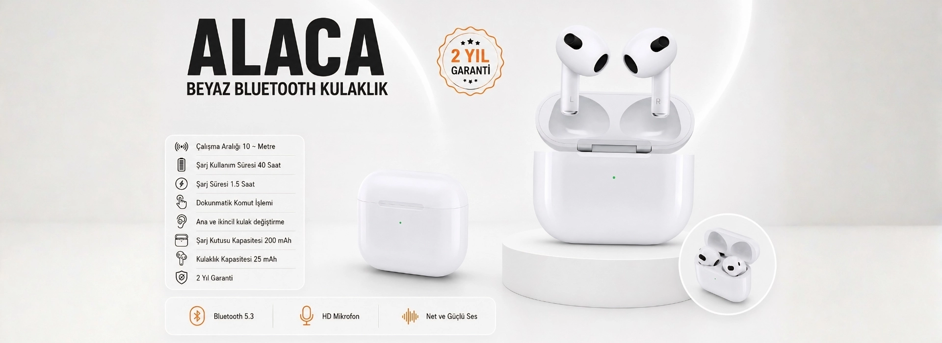 ALACA BLUETOOTH KULAKLIK