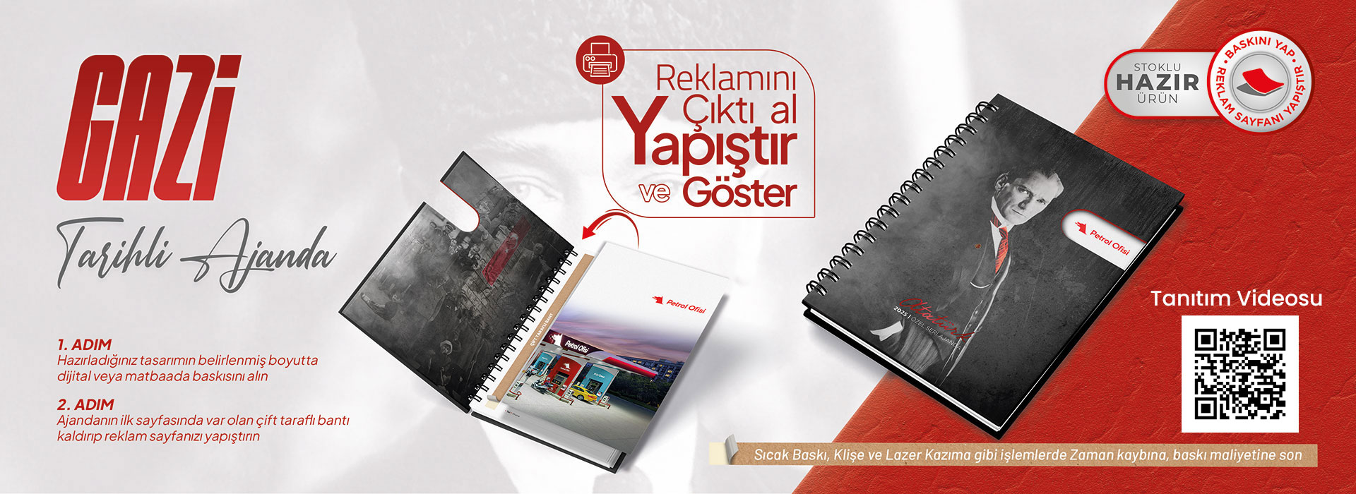 GAZİ TARİHLİ AJANDA