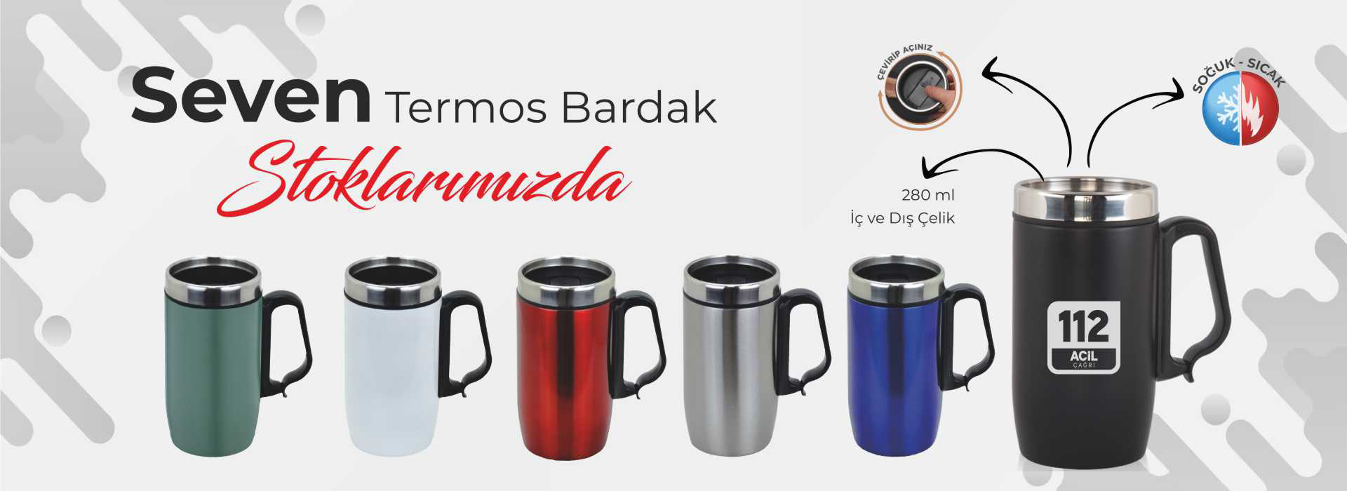 SEVEN TERMOS STOKLARDA