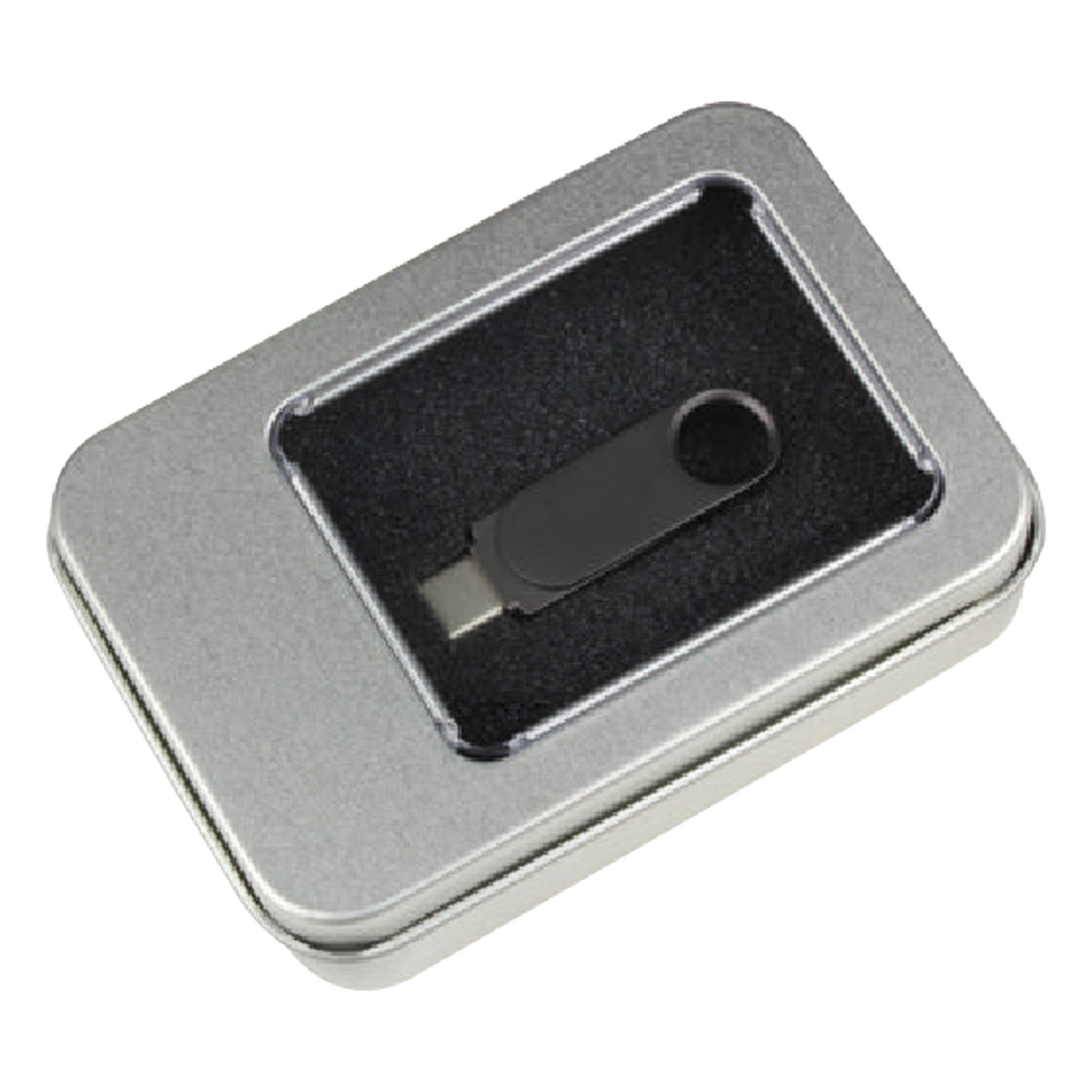 BOLKAR SİYAH 32 GB MİNİ TYPE-C OTG METAL USB BELLEK