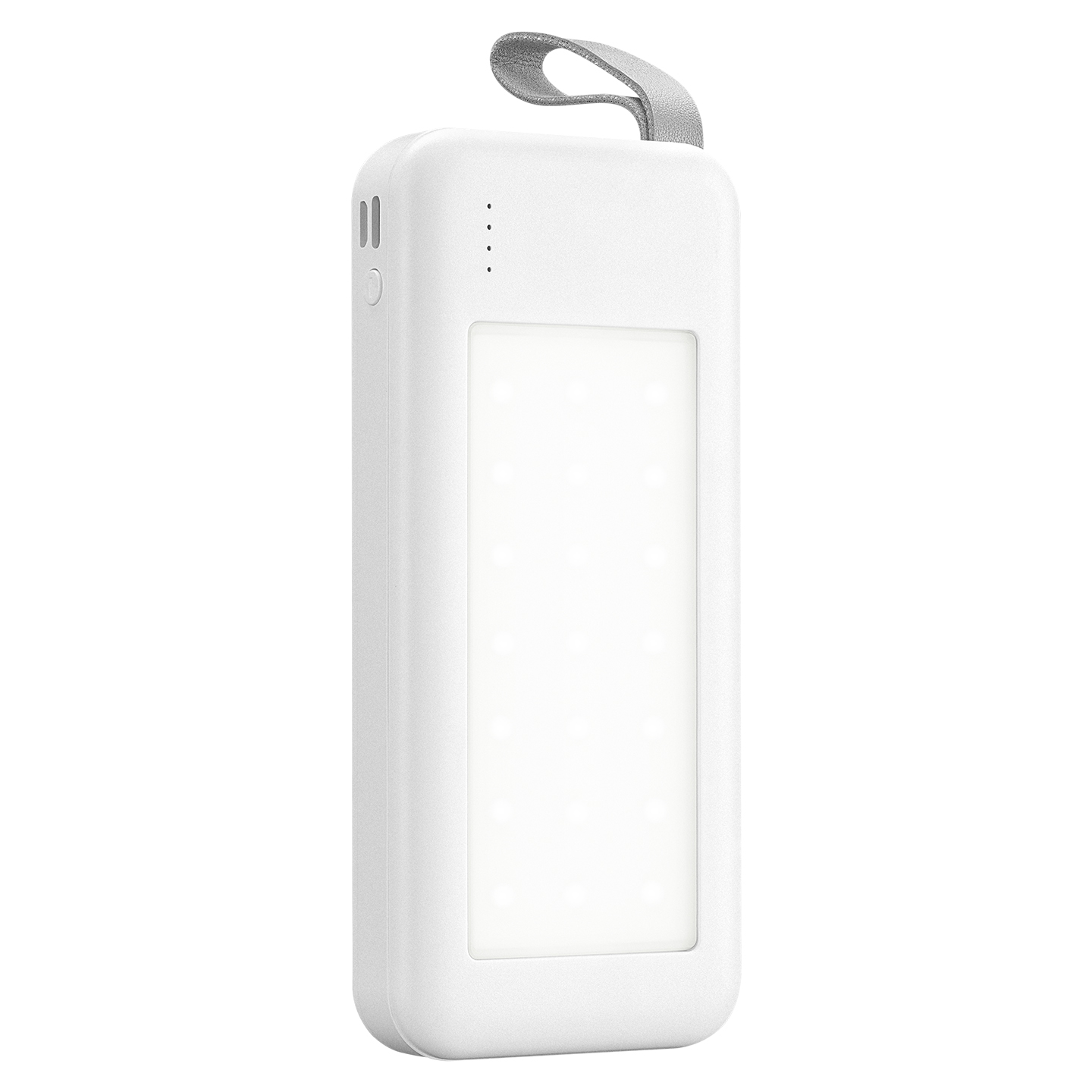 GÖKPINAR BEYAZ 10000 MAH LED AYDINLATMALI POWERBANK