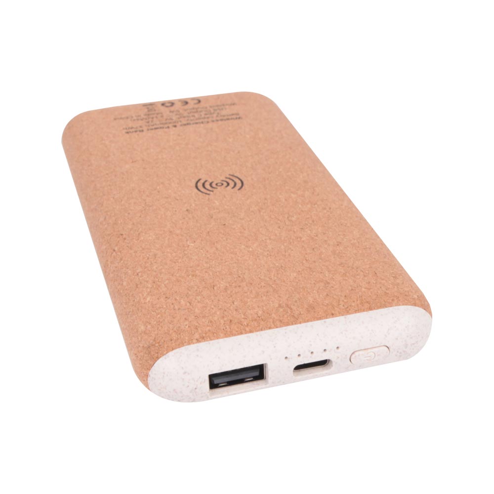 237019 GÖKSUN 10.000 MAH AHŞAP MANTAR POWERBANK