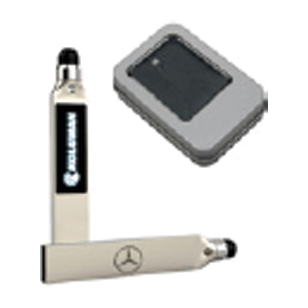 LADİN SİYAH LEDLİ USB BELLEK (64 GB) - Resim 2