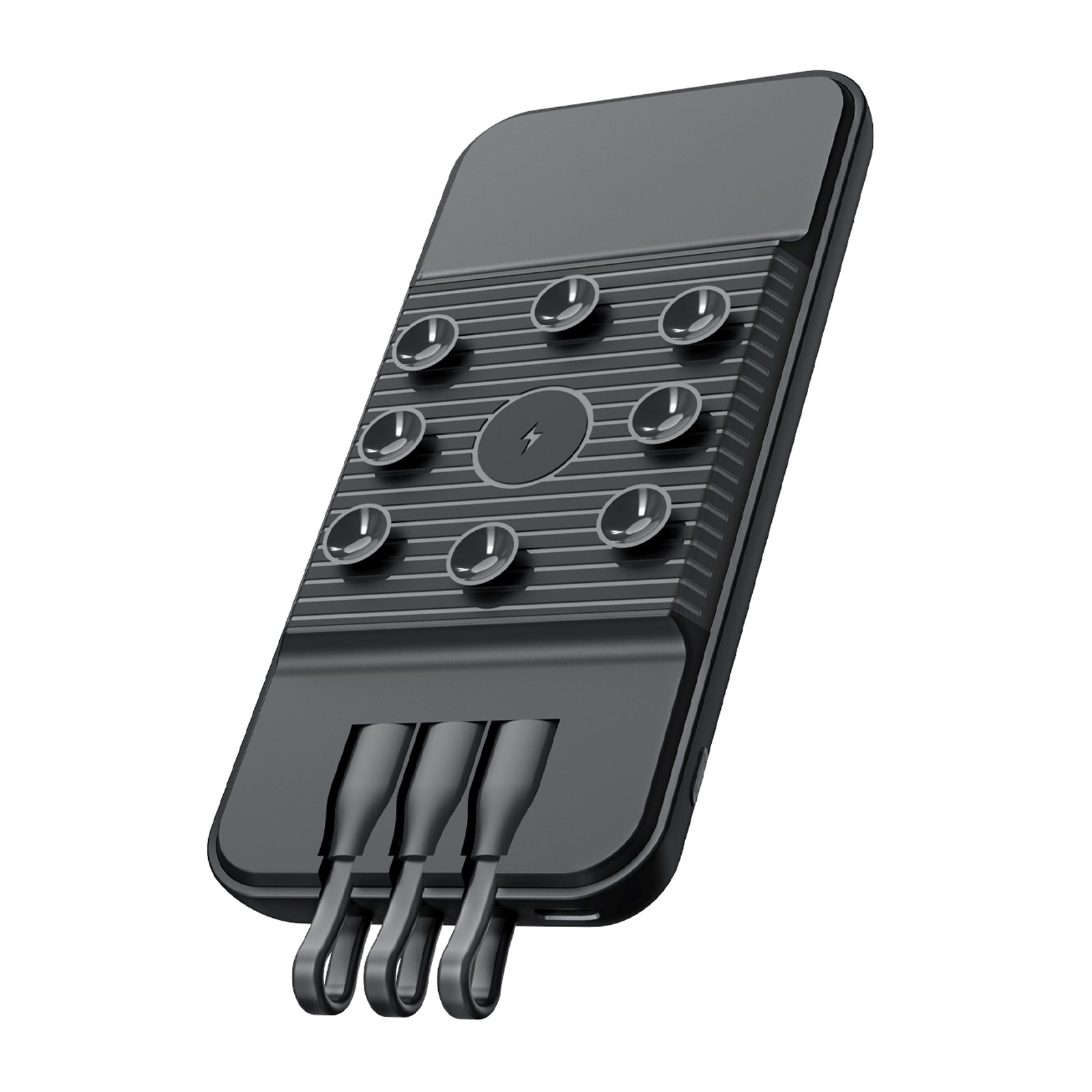 ÇİRİŞ 10.000 MAH SİYAH WIRELESS STANDLI POWERBANK - Resim 3