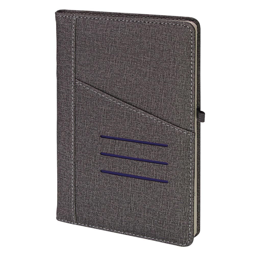 300617 YILDIZ FÜME TARİHSİZ DEFTER (13X21 CM)