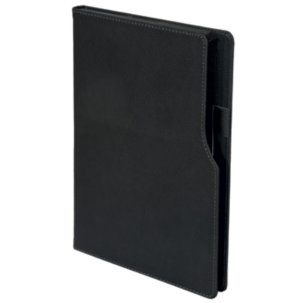 303001 BAHÇELİEVLER SİYAH TARİHSİZ DEFTER (14,5X21 CM)