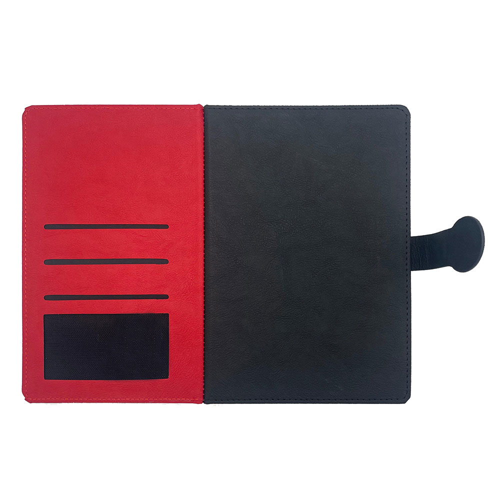 SARAY KIRMIZI GEÇME KAPAK DEFTER - Resim 2