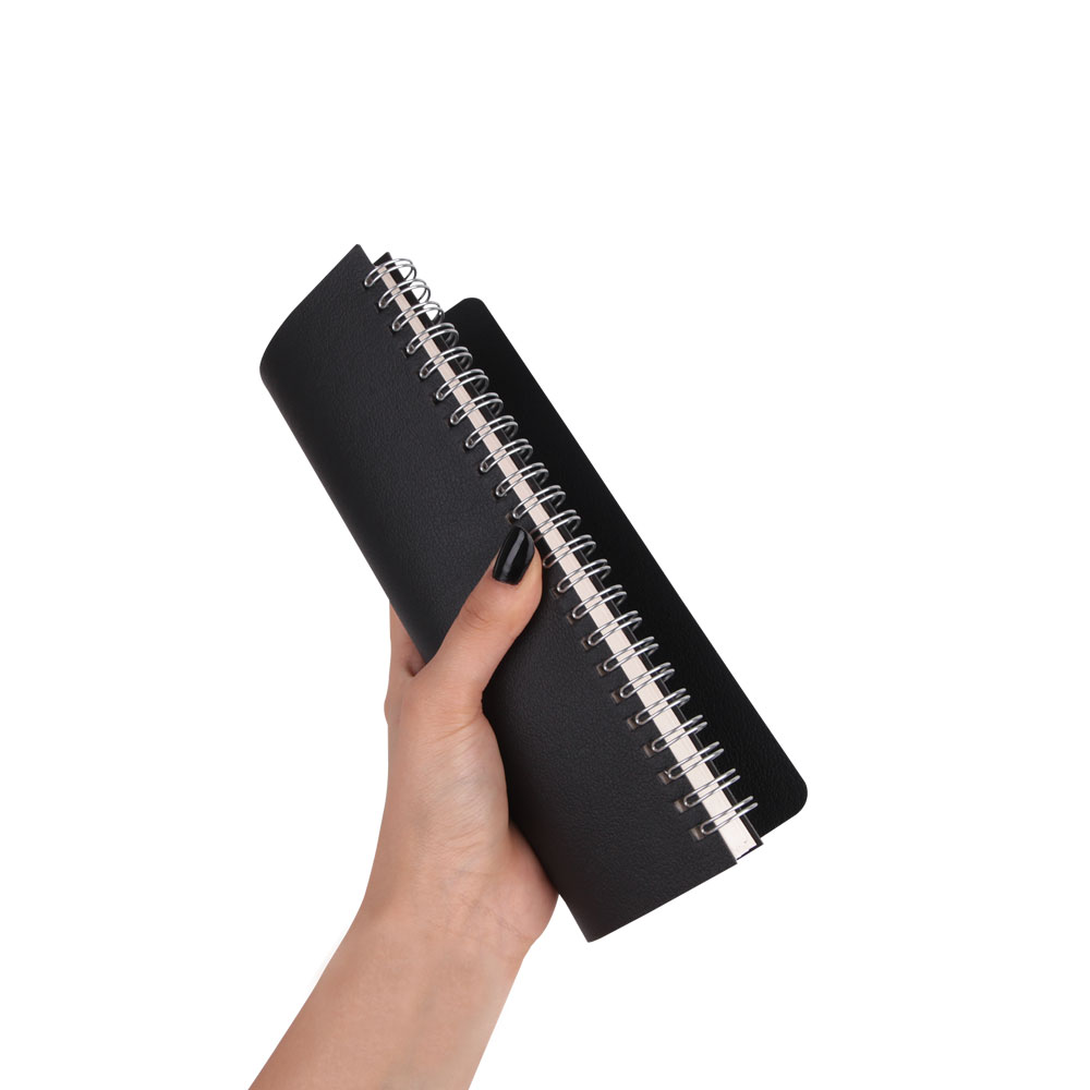 AKYURT SİYAH TARİHSİZ DEFTER (13X21 CM) - Resim 2