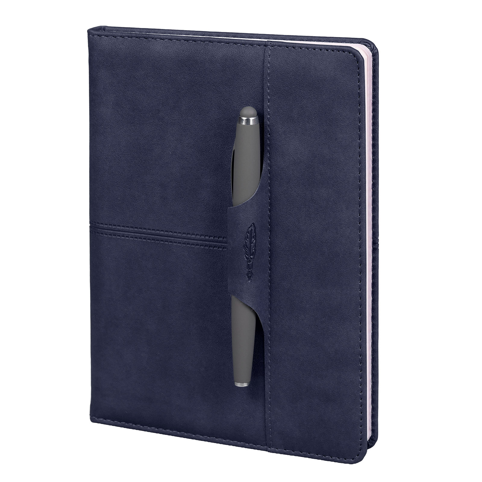 ATAKULE LACİVERT TARİHSİZ DEFTER (15X21 CM)