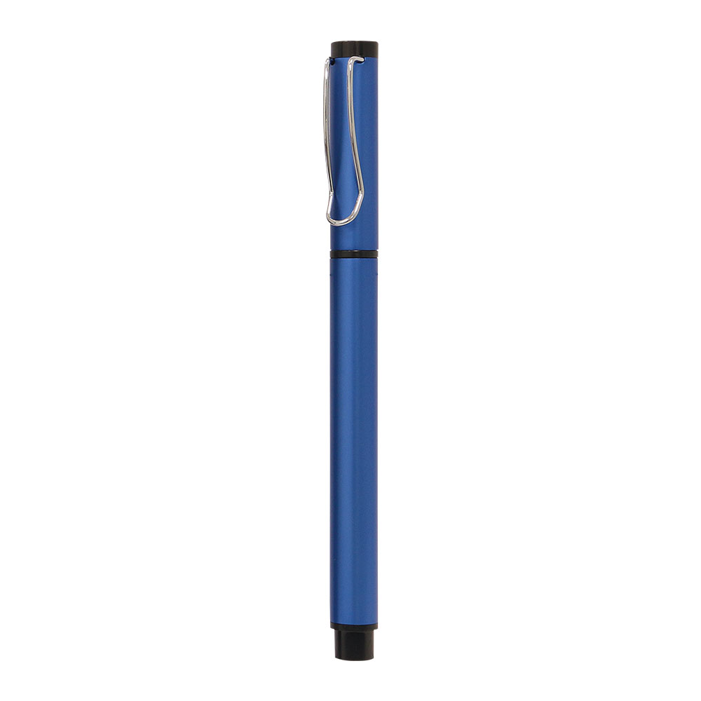 458805 YAPRAKLI LACİVERT METAL ROLLER KALEM