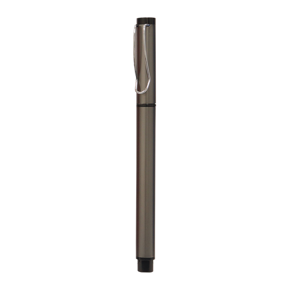458817 YAPRAKLI FÜME METAL ROLLER KALEM