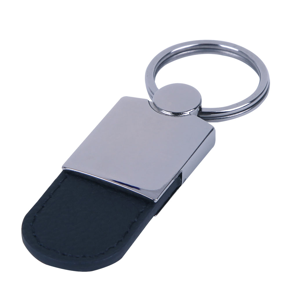 476701 BALAT METAL-DERİ (SİYAH) ANAHTARLIK