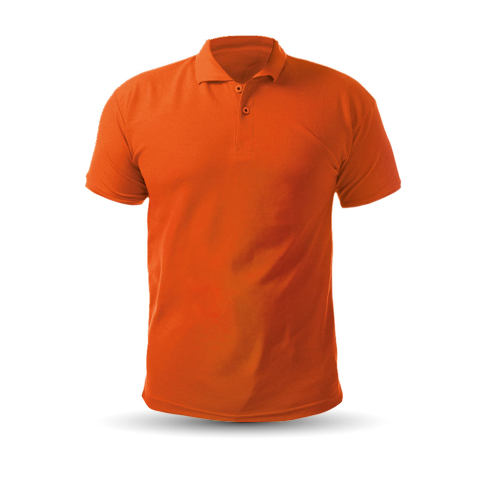 488916-XXL AÇELYA TURUNCU XXL POLO YAKA T-SHİRT