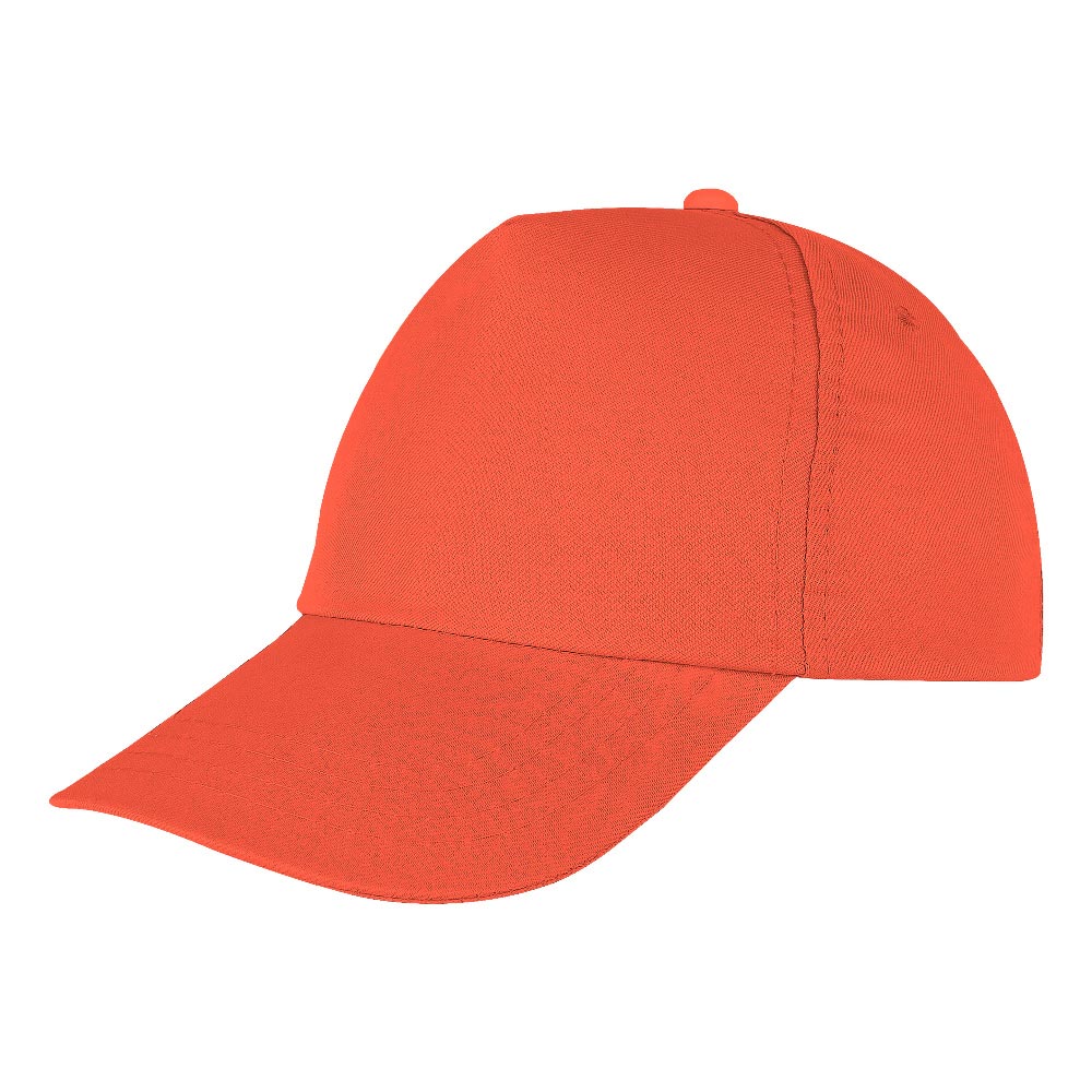 489416 PAPATYA TURUNCU YERLİ ÜRETİM POLYESTER ŞAPKA