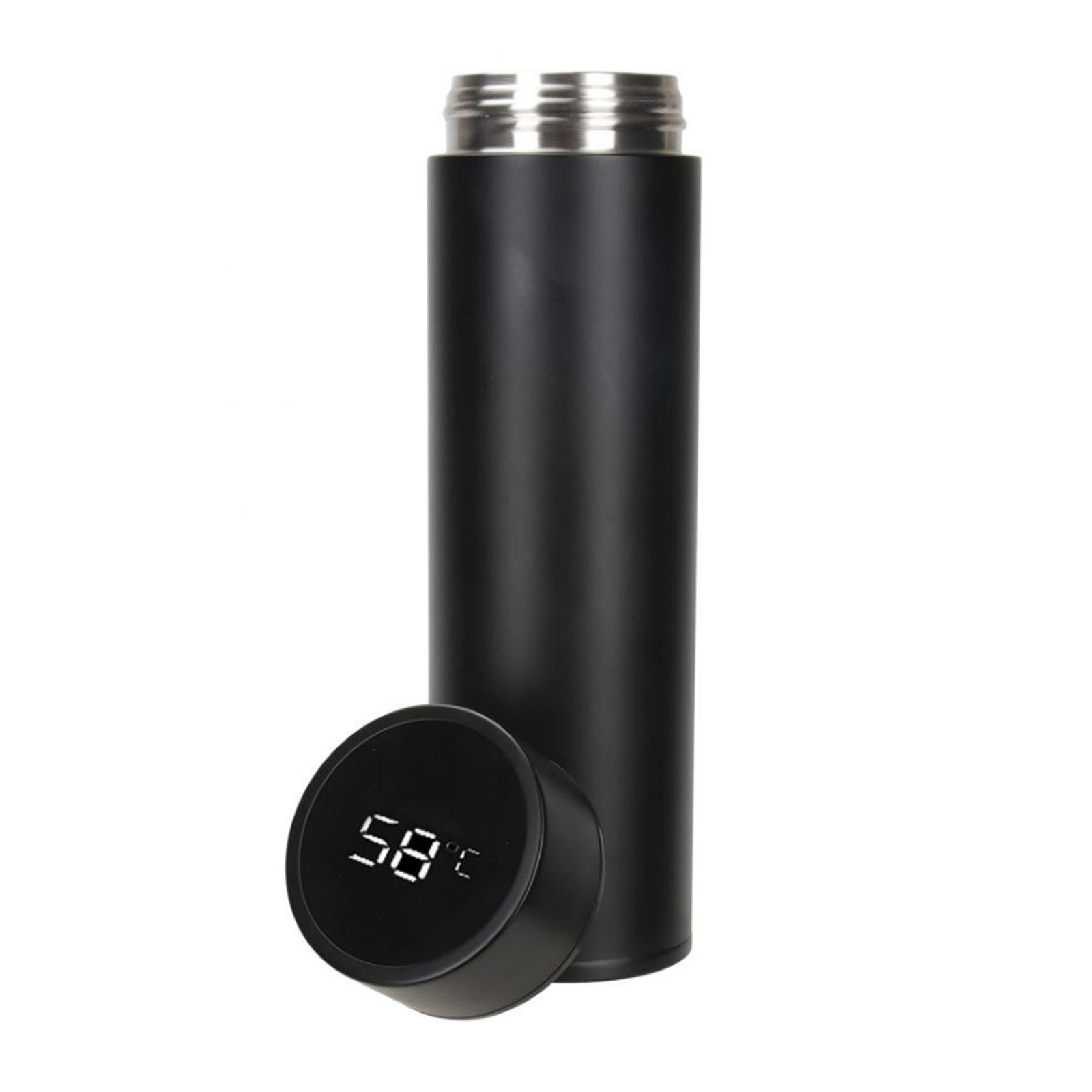BEYŞEHİR SİYAH 500 ML DERECELİ TERMOS - Resim 2