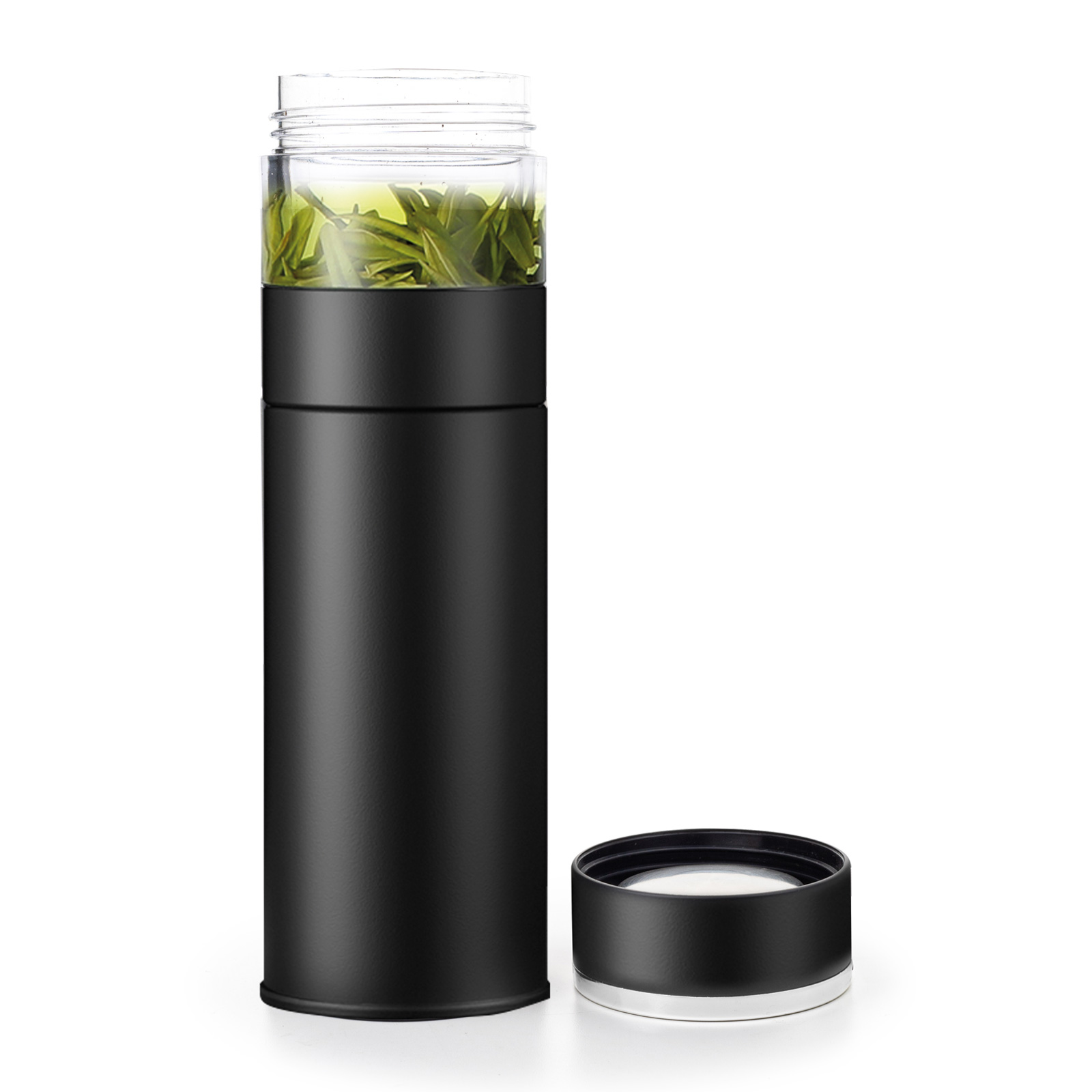 AKŞEHİR SİYAH 450 ML DERECELİ TERMOS - Resim 2