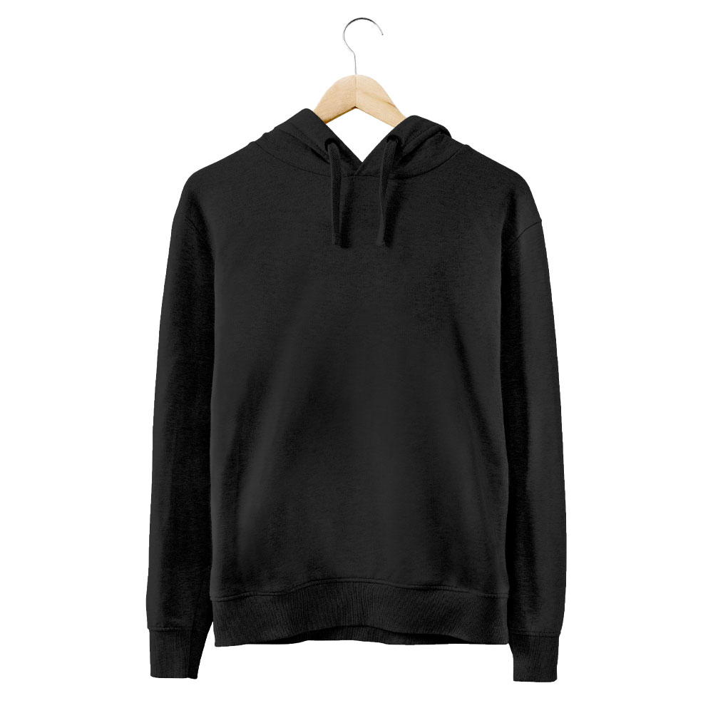 943301 SİYAH KAPÜŞONLU SWEATSHİRT
