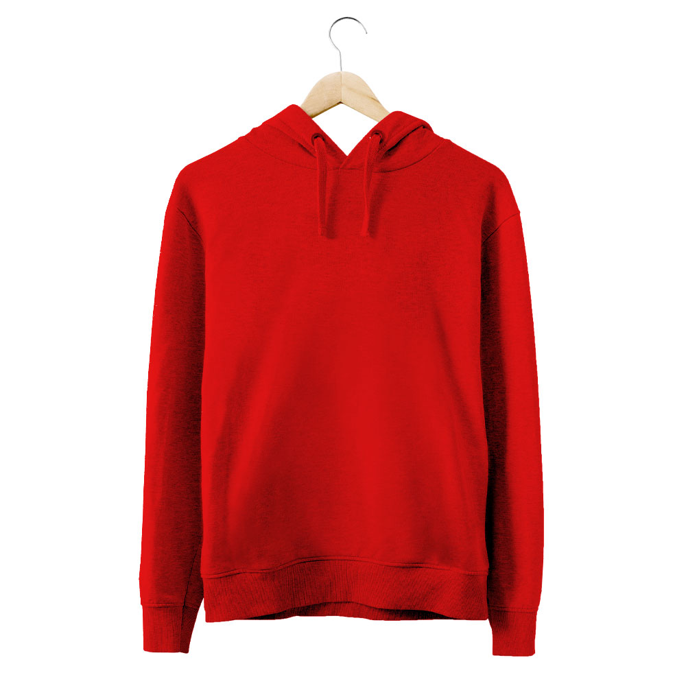943304 KIRMIZI KAPÜŞONLU SWEATSHİRT