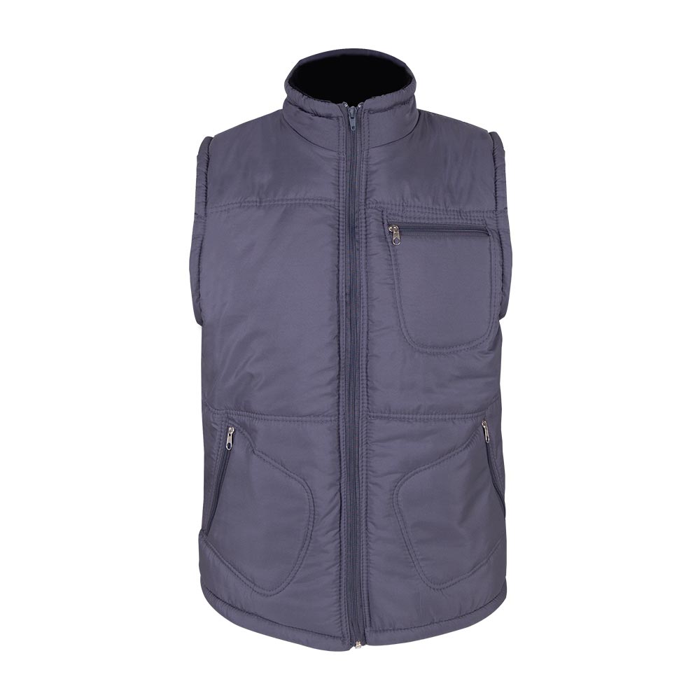 948017-3XL ALASKA FÜME ÜÇ CEPLİ ŞİŞME YELEK 3XL
