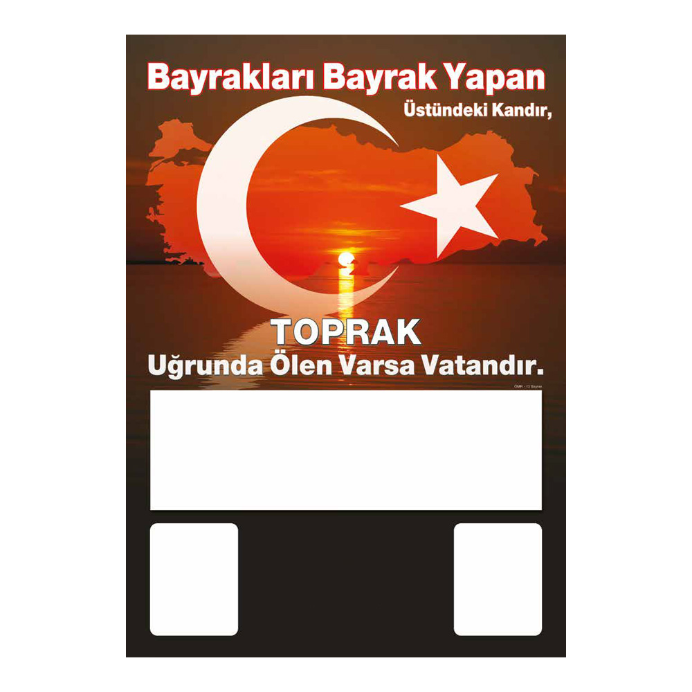 ÖMR13 ÖMR-13 TAKVİM KARTONU